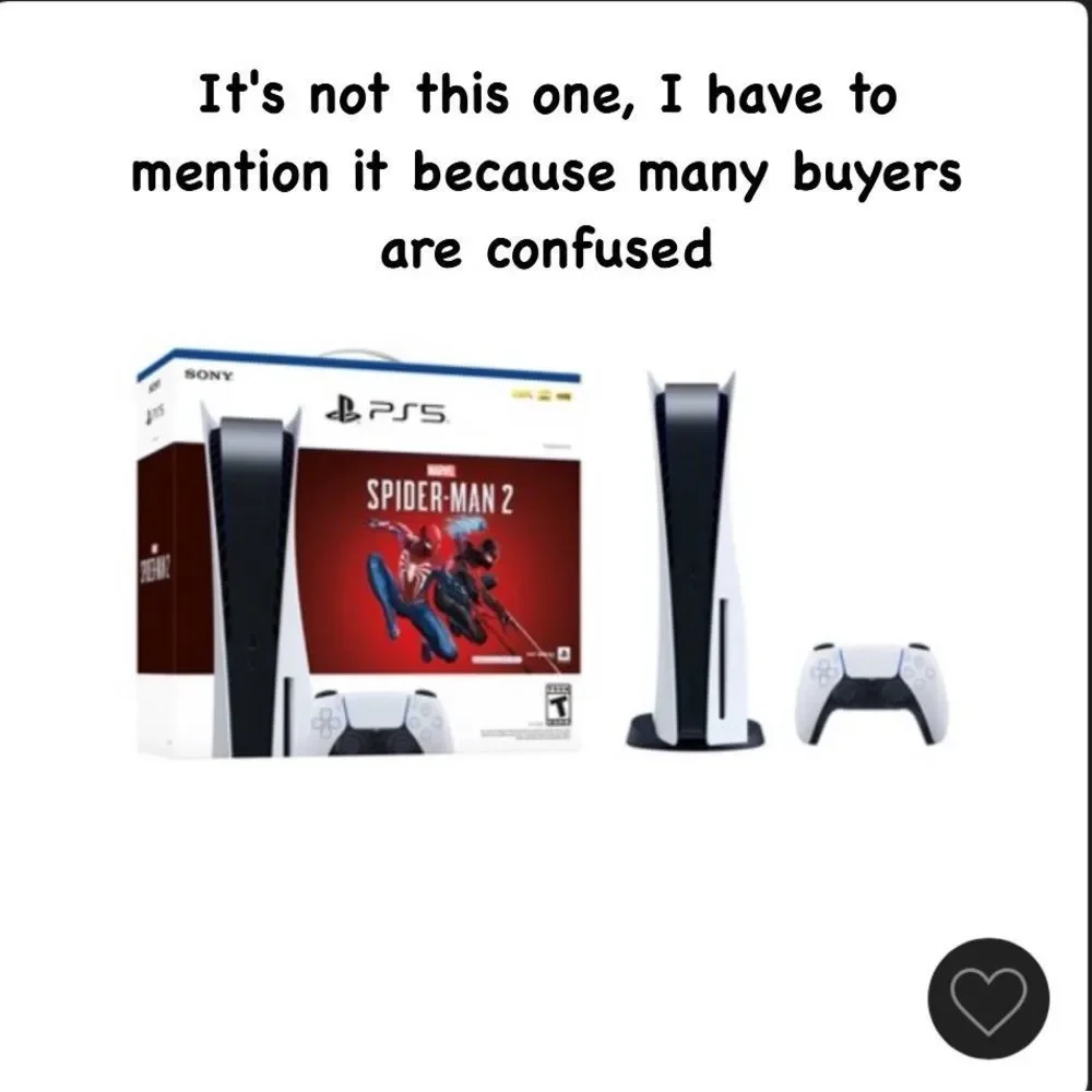 Play Station 5 Spiderman bundle limited edition
